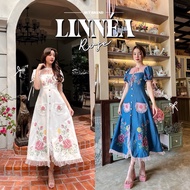 BLT BRAND : MAXI DRESS LINNEA BLUE Size. S Hand ️