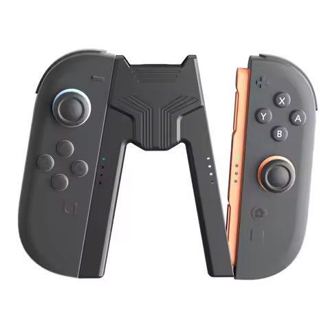 Aolion For Switch 2 Joy-con Charging Grip Bracket Portable Dual Charging Holder Handle Controller Gr