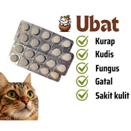 UBAT KURAP FUNGUS RINGWORM HAMA GATAL KULIT UNTUK ANJING DAN KUCING