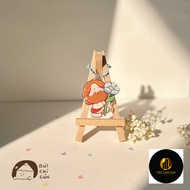 Catholic keychain - Catholic gift - Cute chibi Jesus 2 - Acrylic plastic