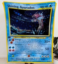 READ Neo Revelation Pokemon Shining Gyarados 1st Edition BLANKET 50x60
