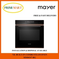 MAYER MMSO17-RG 72L BUILT-IN COMBI STEAM OVEN - 2 YEARS MAYER WARRANTY + FREE DELIVERY