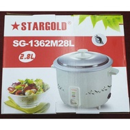stargold best quality rice cooker 2.8 liter