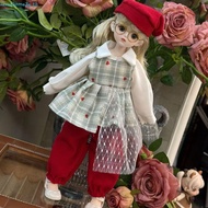 SEVENHOME3E 1 Set 30cm Bjd Doll with Clothes, with Wig Make Up Attractive Eyes Princess Dress Up BJD