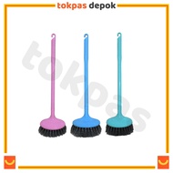 Multifunction Brush Bathroom Floor Brush Bathroom Wall Floor Brush Handle Ceramic Bathroom Brush No.