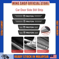 Carbon Fiber [4pc/set] Side Door Step Protector DIY Perodua Alza Axia Aruz myvi Bezza Viva Accessories Akseso