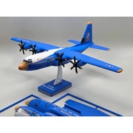 Kit Card C-130J Fat Albert Plane | Realistic Detailed Assembled Aircraft Miniature