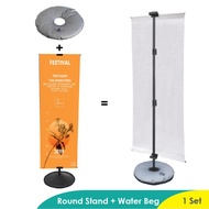 Round Stand with Water Beg
