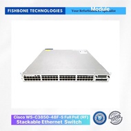 Refurbished CISCO WS-C3850-48F-S Full PoE Stackable Ethernet Switch