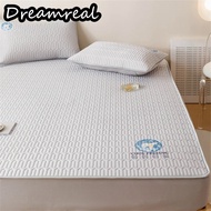 Premium 0.5cm Latex Bed Mattress Topper Cover Bedding Set Cooling Feel Bed Pad and Pillowcase Foldable Breathable Summer Mat