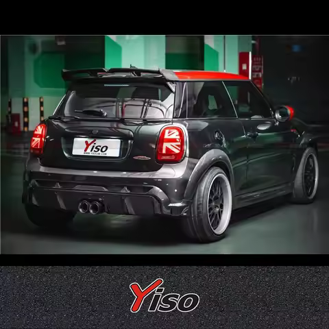 Suitable for MINI F55 F56 JCW Aerodynamic kit Modified encirclement Garbino BIG Wing Carbon fiber Ga