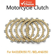 For Suzuki RAIDER150 FI BELANG150 RAIDER BELANG 150 Motorcycle Clutch Plates Friction Disc Kits Raid