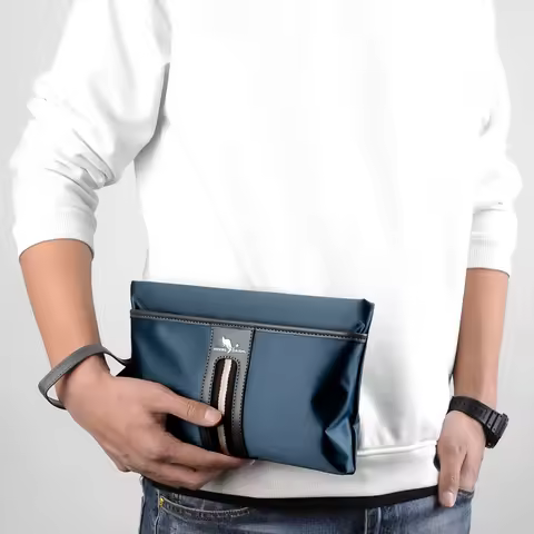 Men's new casual lightweight Oxford cloth handbag bolsos para hombre sacoches hommes pochette uomo c
