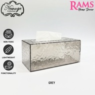 Newage 21cm Acrylic Tissue Box / Tissue Cover / Tissue Holder / Tissue Place Holder / Plastic Tissue