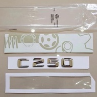Rear Trunk Emblem C250 Mercedes Benz Writing Special Price
