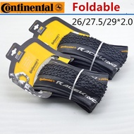 Continental Anti Puncture 180TPI Folding Tire Tubeless Ready Tyre MTB Tire Race King Bicycle Tire 26