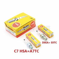 Motorcycle Men's Car NGK Spark Plug C7HSA A7TC D8EA D8TC Tricycle Pedal Universal Spark Plug/4.29