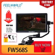U72N FEELWORLD FW568S 6 Inch 1920X1080 IPS FHD LCD Panel On Camera Field  Monitor 3G SDI 4KHDMI Inpu