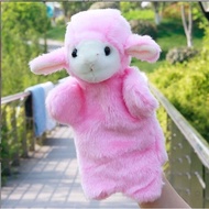 sheep hand puppet plush toy infant animl hand puppet toy