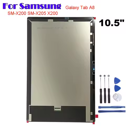 For Samsung Galaxy Tab A8 10.5" SM-X200 SM-X205 X200 X205 LCD Display Touch Screen Digitizer Glass A
