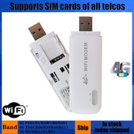 4G LTE 3G WCDMA GSM WiFi Modem USB Dongle Unlocked Cat4 150Mbps Wingle Router Car Home Hotspot With Sim Card Slot (Support TPG)