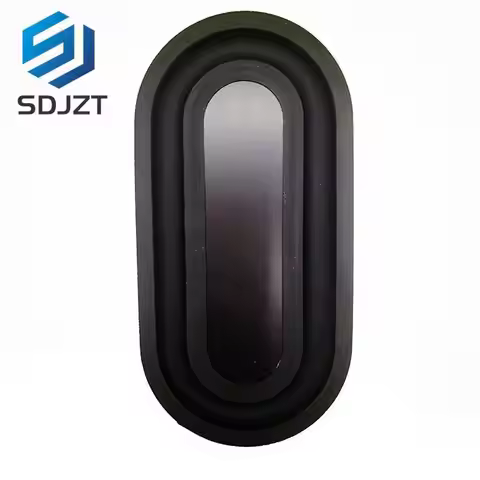 1pc 58mmx120mm Oval Shape Bass Diaphragm Rubber DIY Speaker Plate Passive Radiator Auxiliary Bass Vi