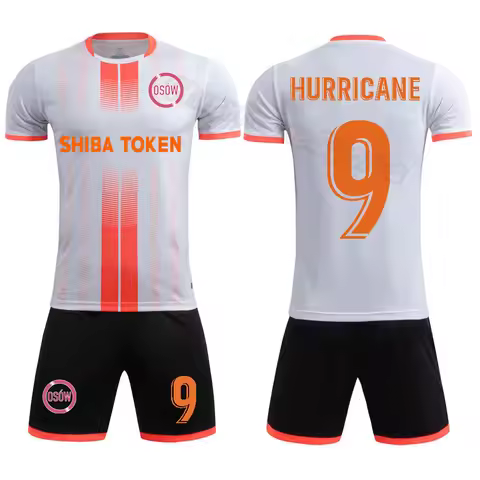 White Custom0-99# Boys Girls Socce Jersey Short sleeve Set Adult Kids Athletes Football Jersey Cheap