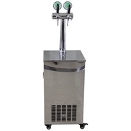New Double-head craft beer machine water-cooled draft beer machine commercial draft beer machine win