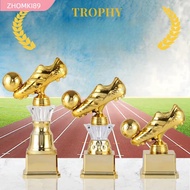 ZHOMKI89 Football Shoe Award, Excellent Player Award Youth Sports Golden Boot Award Trophy, Handicra