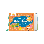 สมุดสติ๊กเกอร์เด็ก Quiet bookของเล่นพัฒนาการ THAI SUN S