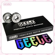 [utruiut] 4Pairs Precision Skateboard Bearings Carbon Steel 608 Bearings for 608 Size