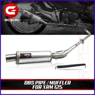 ➳ ✒ ✻ DBS MUFFLER FOR XRM 125 - GCSUN
