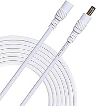 3Meters/9.84Feet DC Extension Cable 2.5 mm x 5.5 mm Male to Female Connector, DC Power Cord Extensio