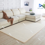 High-class Living Room Carpet Velvet Felt Beautiful Anti-Slip 1m 1m2 1m6 2m | Nuvavy NN01