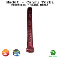 Madat Candu Turki Tengkorak 7 Warna Merah