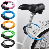 AIPING Bike Lock Bicycle Steel Cable Chain Cycle Security Padlock