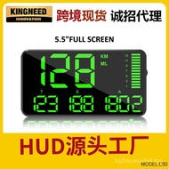 Kingneed HUD Car HUD Display GPS Car HUD Large Screen Universal Odometer Speedometer C90