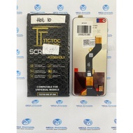 LCD FULLSET INFINIX HOT 10/X682B/X682C/NOTE 8I/X683/TECNO SPARK 6/KE7/CAMON 16/CE7/(X682) BLACK TICT