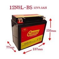 12N9L-BS BATTERY GEL (12V9.5AH) MODENAS JAGUH 175 / WMOTO EXTREME 150i / XTREME SCOMADI TL125 150i