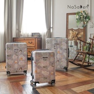 NaSaDen納莎登新無憂29吋【英格藍貓聯名款兔の旅】拉鍊行李箱