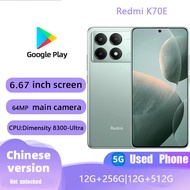 Pre-Owned Redmi K70E Flagship Smartphone MediaTek Dimensity 8300-Ultra 90W Charging Good Condition F