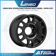 Lenso ZEUS-19 - Matte Black 16x8.5 ET0 6x114.3 (1 Piece)