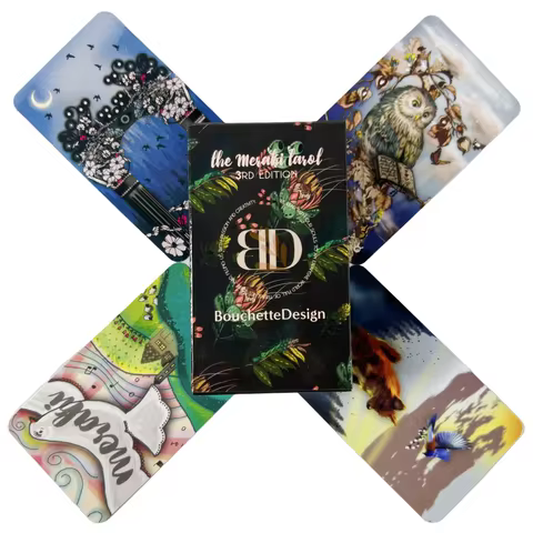 The Mesahi Tarot Cards 3RD EDITION A 79 Deck Oracle English Visions Divination Edition Borad Meraki 