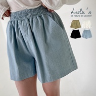 LULUS [A04220064] Y Waist Elastic Loose Shorts 4 Colors220421