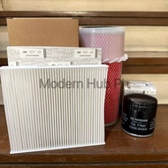 SET PMS Nissan Nv350 2016-2027 Cabin Filter Oil Filter Air filter and Fuel Filter