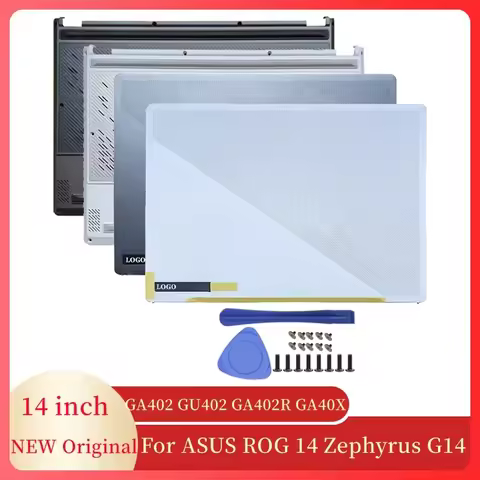 Laptops Case For ASUS ROG 14 Zephyrus G14 GA402 GU402 GA402R GA40X Notebook LCD Back Cover Bottom Ca