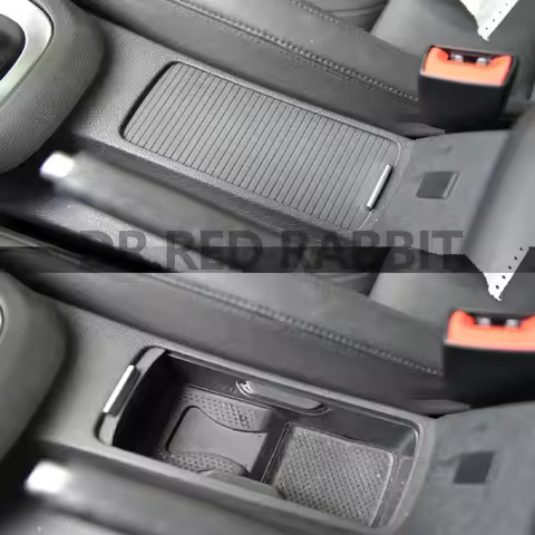 For Golf MK5 6 MK7 B8 Jetta EOS Scirocco New Black Car Water Drink Cup Holder Center Console 5GG8625