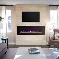 Inch18Heated Direct Touch Remote Control Wall-Mounted Cabinet Electric Fireplace Decoration to TV Ca