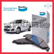 SUZUKI SWIFT 05 1.5 SPORT 1.6 FRONT BENDIX METAL KING TITANIUM BRAKE PAD (DB1818MKT)