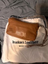 韓國Bucks & Leather 啡色手袋Crossbody Bag